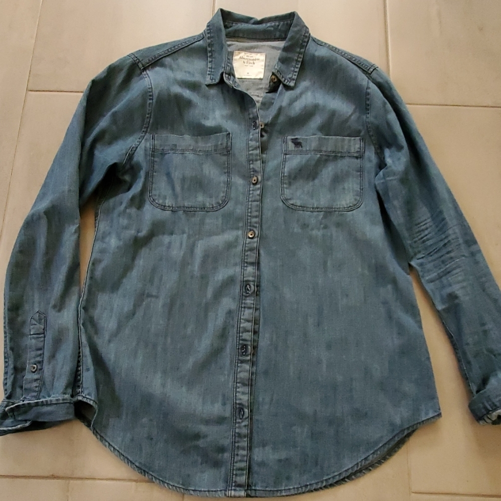 Abercrombie  & Fitch Jean Button Up